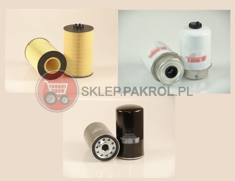 Filtry Deutz-Fahr Agrotron K410 K420 oleju hydrauliki paliwa