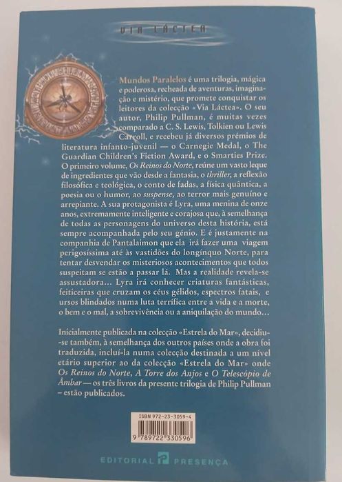 Livro " Os Reinos do Norte " de Philip Pullman