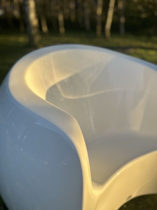 Meble BOWL FineGardens.pl włókno szklane 2 fotele + stolik