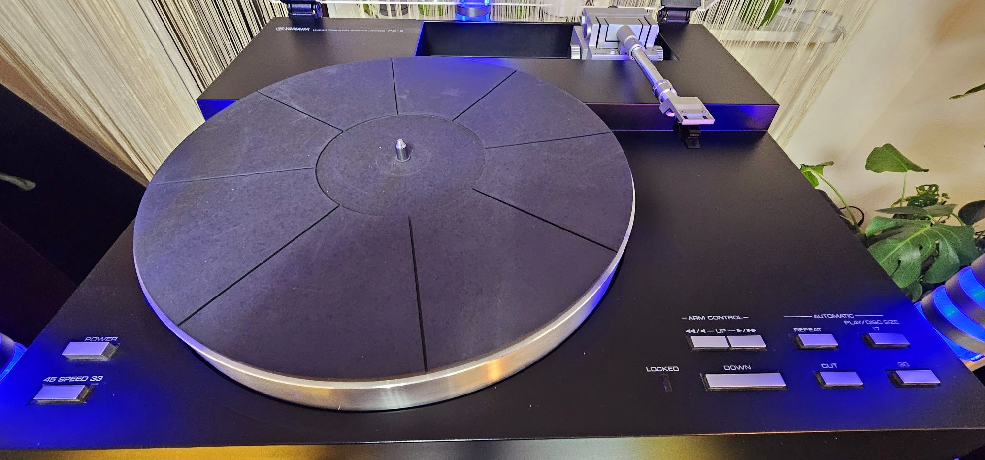 Yamaha PX-3 gramofon linearny z napędem bezpośrednim-idealny stan