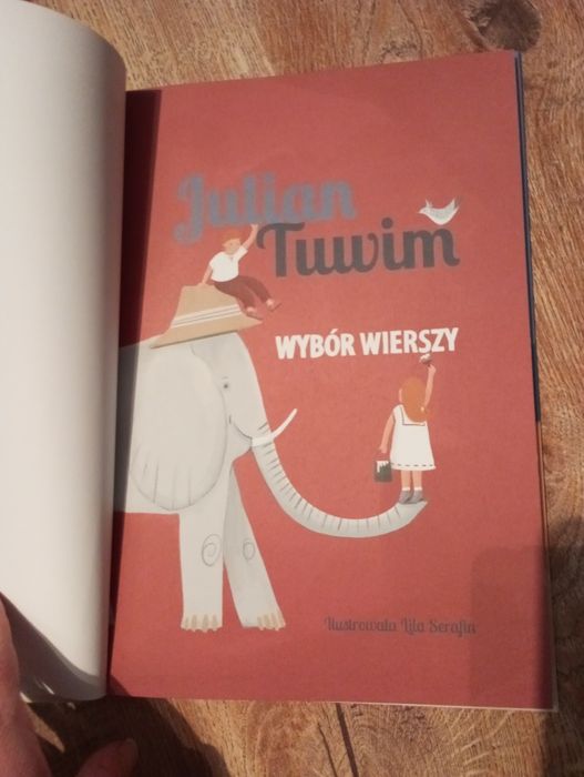 Książka książeczka dla dzieci Julian Tuwim wybór wierszy