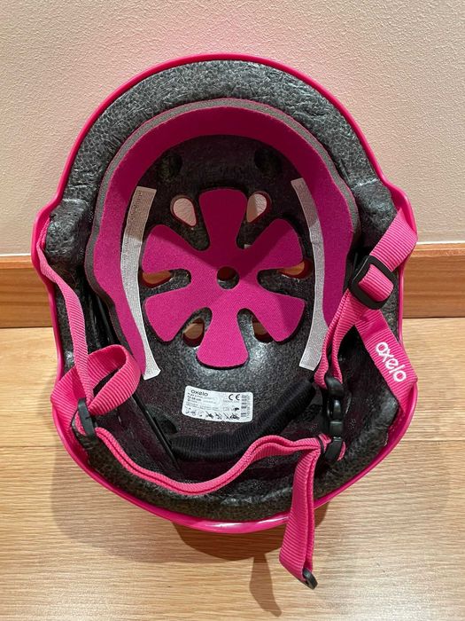 Conjunto patins em linha com saco e capacete Oxelo- 34/ 36