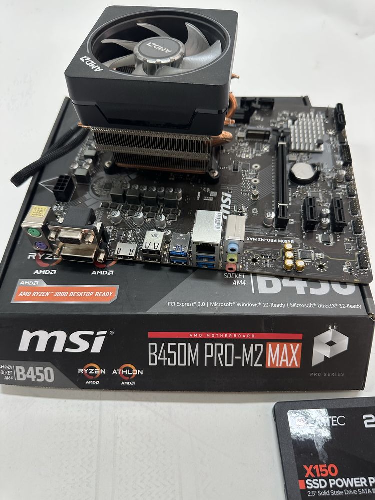 Ryzen 3900x mais motherboard. Msi pro max 2