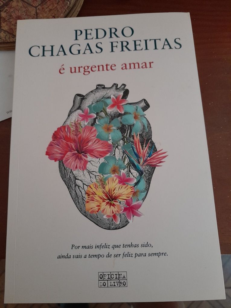Livro Pedro  Chagas  é urgente  Amar