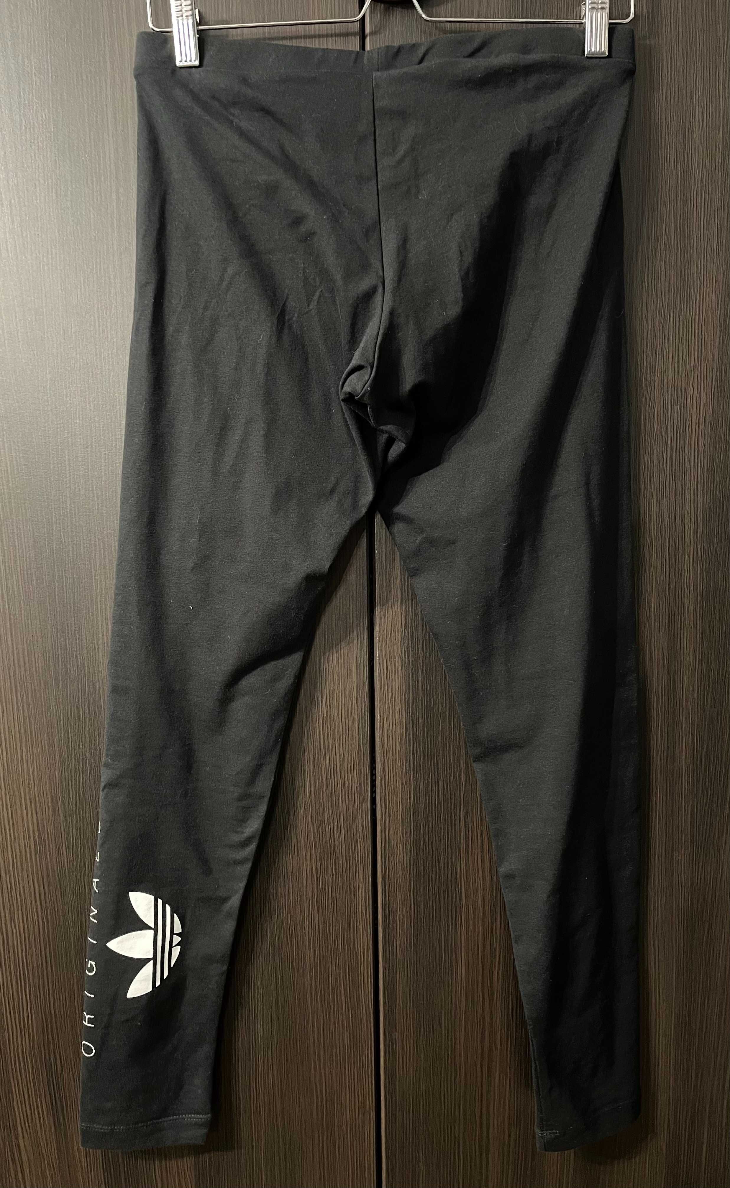 Czarne legginsy Adidas 40