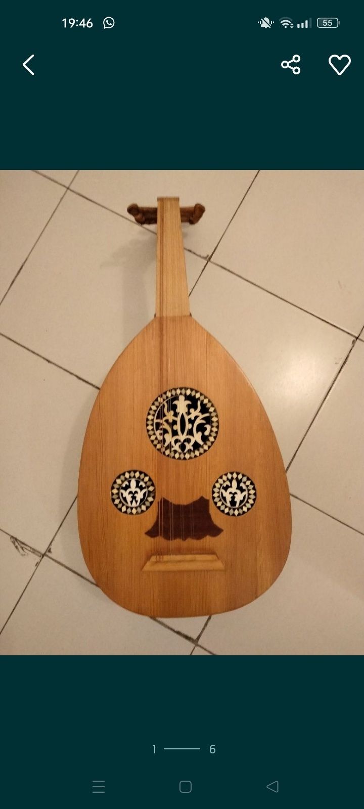 Violino Profissional e Alaúde/Oud