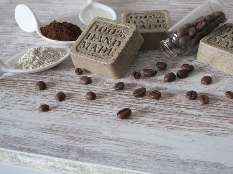 Sabonete artesanal  - Sabonete de Café e Baunilha (50 gr)