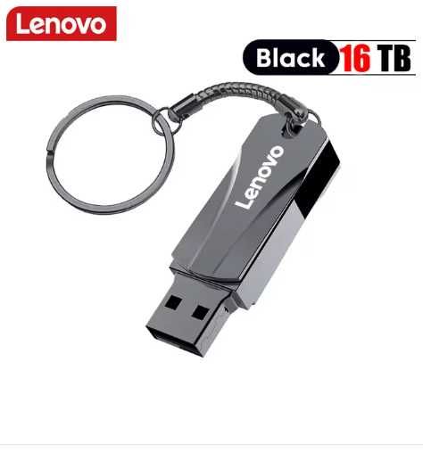 Flash lenovo metal usb 3.0 с высокоскоростной передачей файлов 16 тб