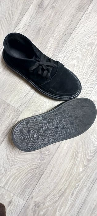 Продам замшеві лофери(ботінки) на байкі