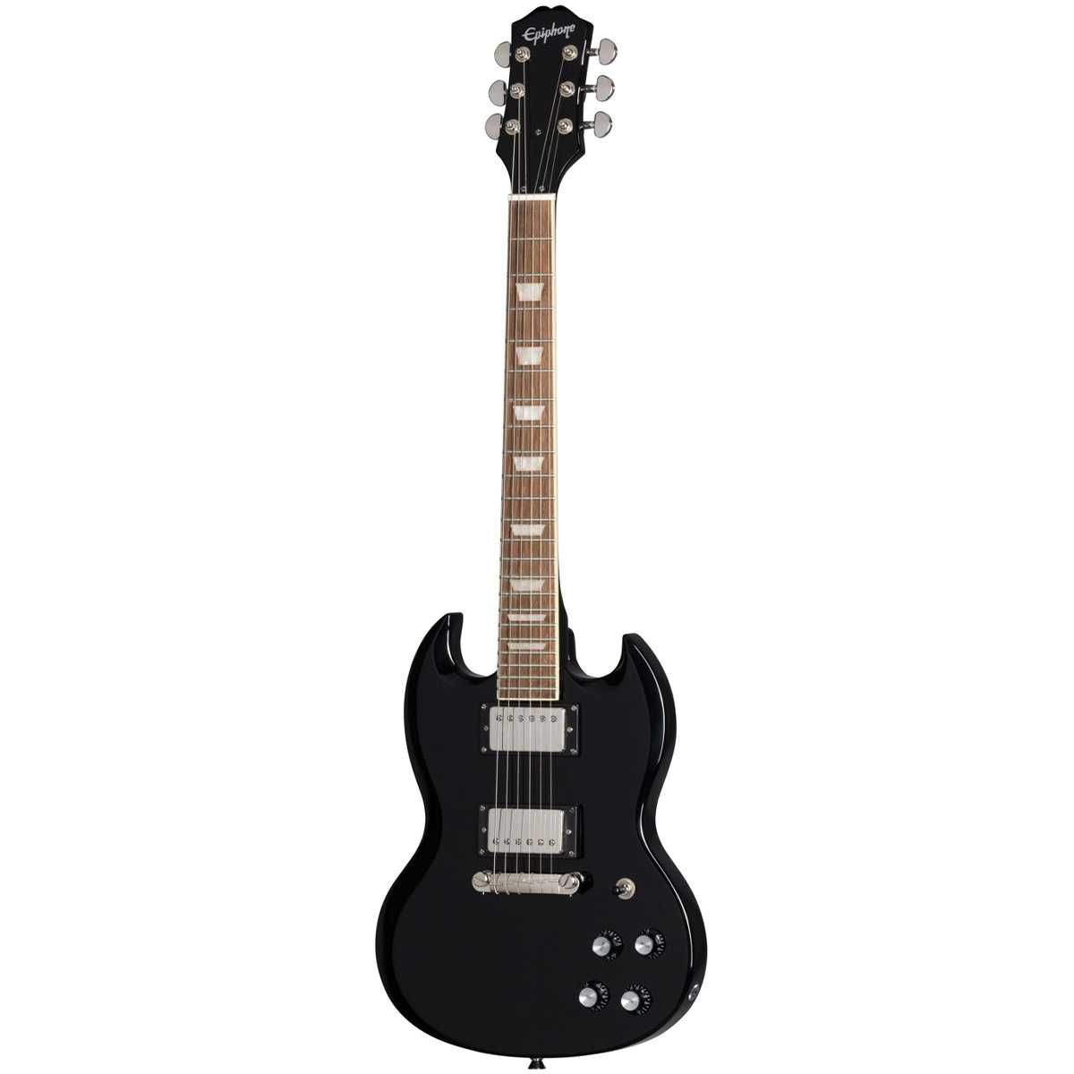 Gitara elektryczna Epiphone SG Dark Matter Ebony ZESTAW + Prezent