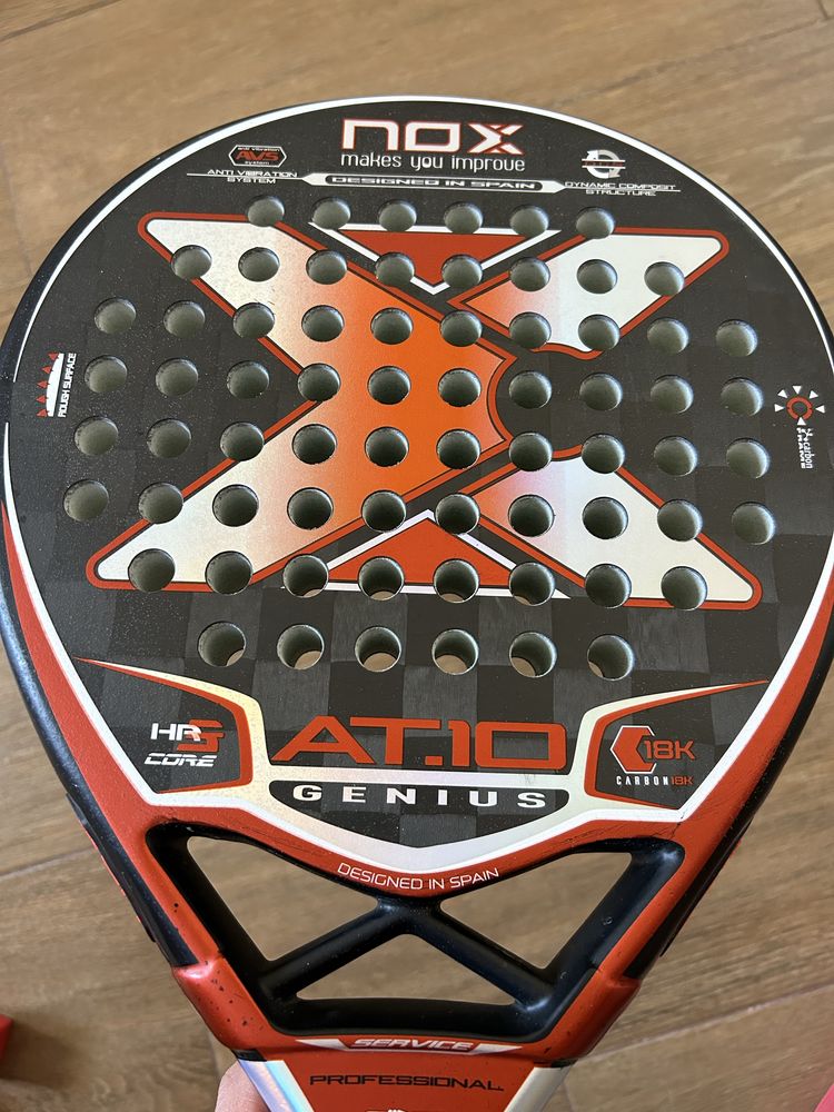 Raquete Padel Nox At10 18k 2022