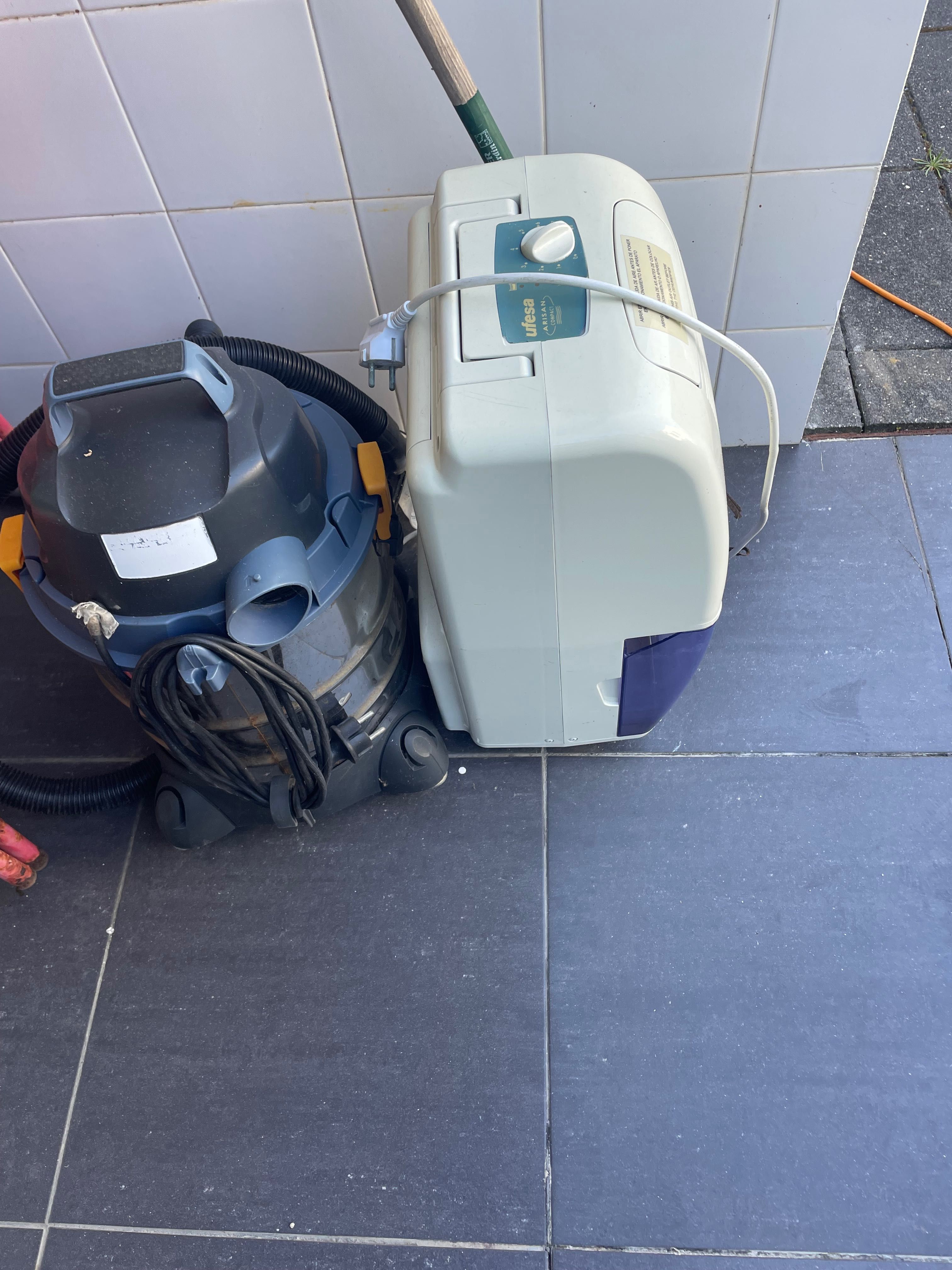 Máquina de lavar loiça, aspirador e desumificador - para peças