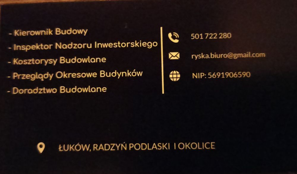 Kosztorysy Budowlane i Kierownik Budowy