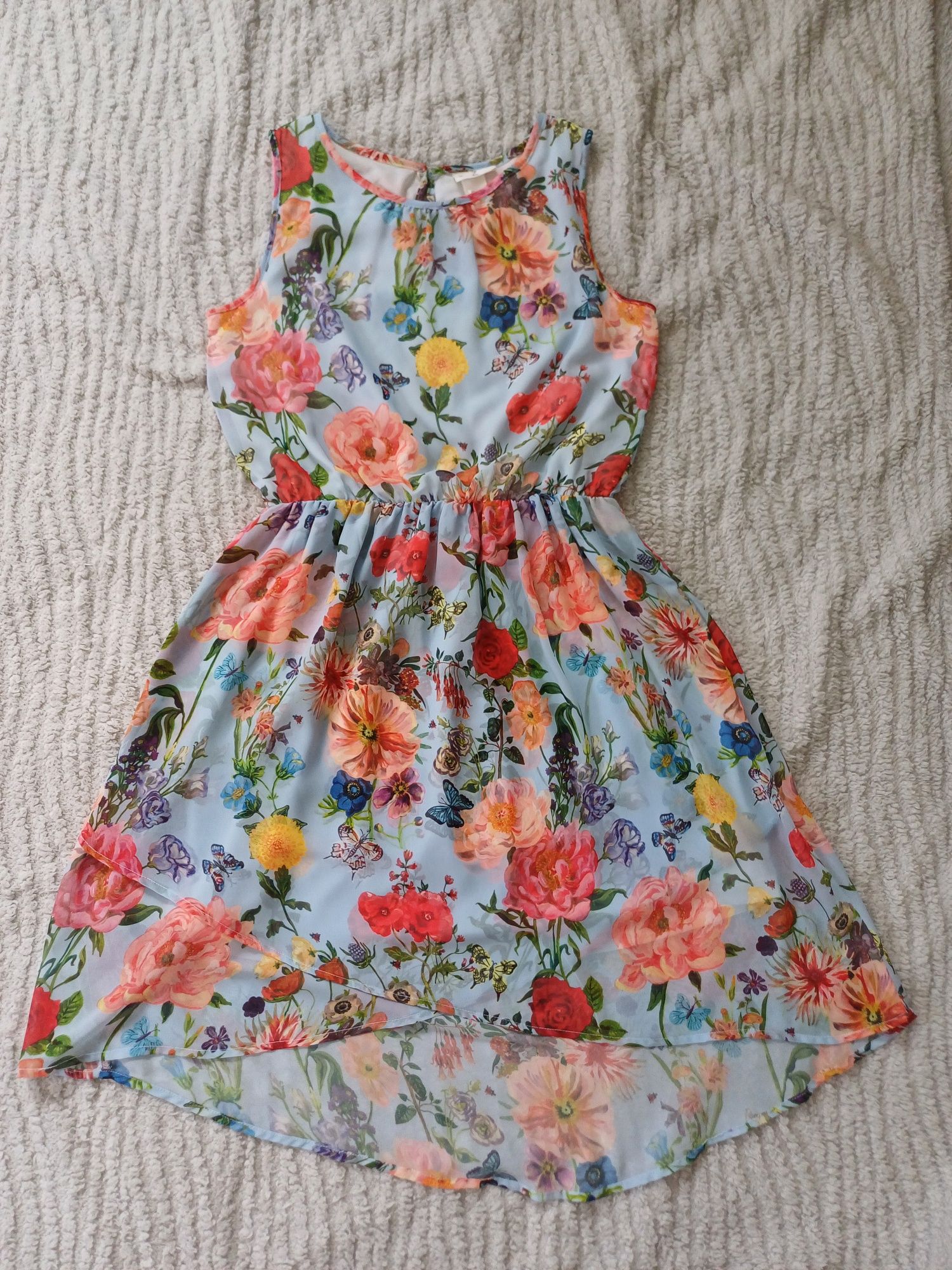 Śliczne sukienki r. 164 H&M i C&A