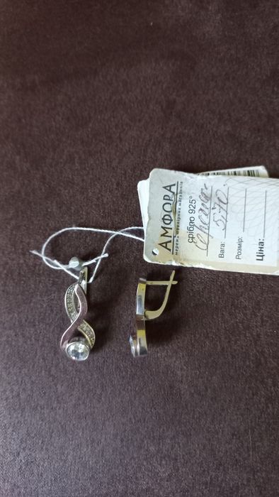 Сережки кульчики нові