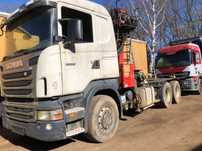 Лісовоз Scania R480 6x4 + Palfinger Q170Z96