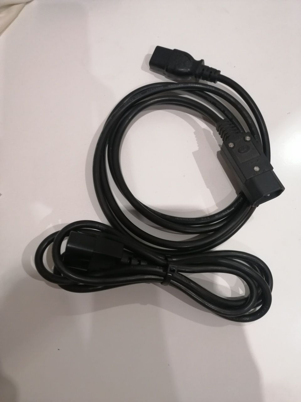 NOWY Kabel zasilający - przedłużacz komputerowy C13/C14  KEMA-KEUR