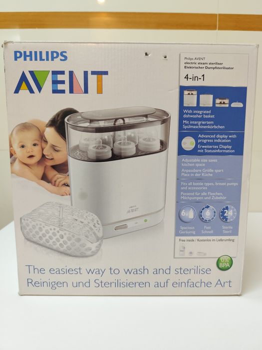 Esterilizador de biberões Philips Avent 4 em 1