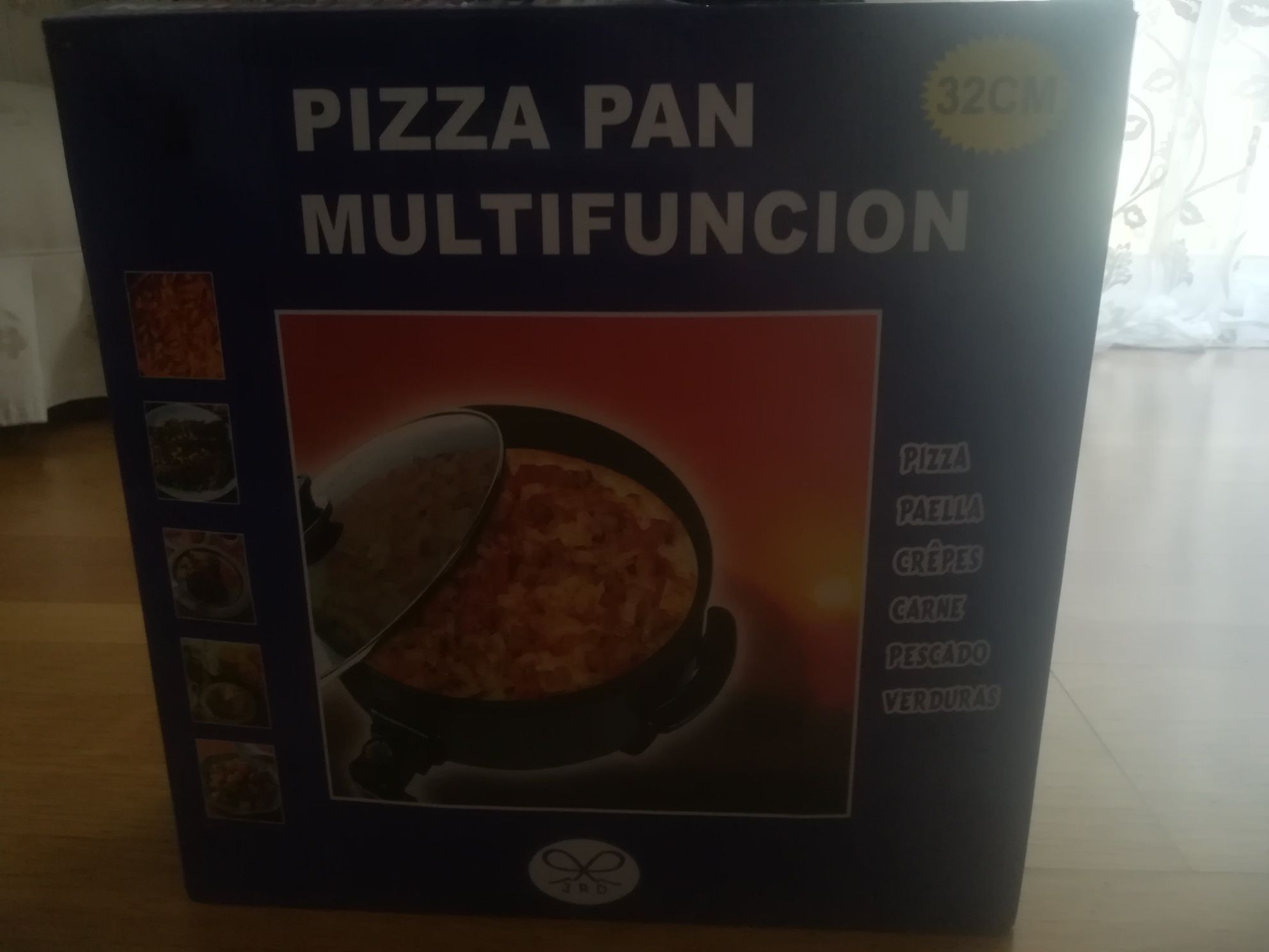 Grelhador elétrico Pizza Pan