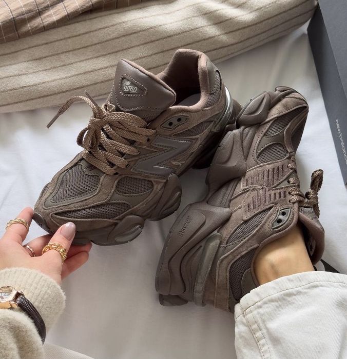 36-45 р кросівки New Balance 9060 Brown chocolate