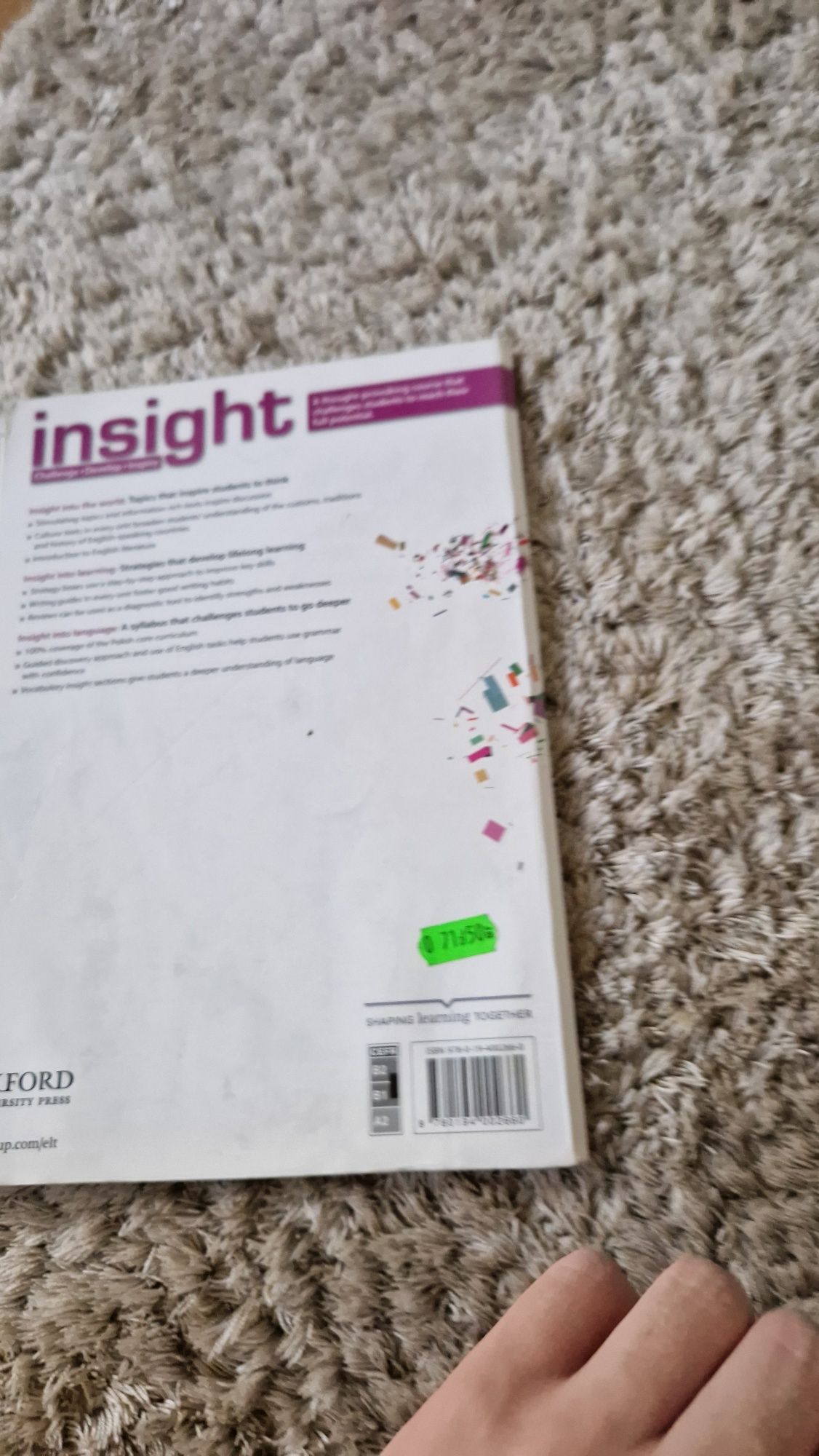 Insight intermediate student's book