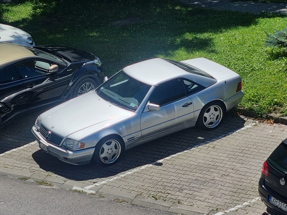 Mercedes  Sl500 98r cabrio zamiana