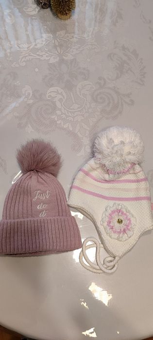 Шапка шапочка  на дівчинку 5-7 р