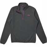 The North Face Polartec Bluza Polarowa Damska Zip Neck Logowana r. L