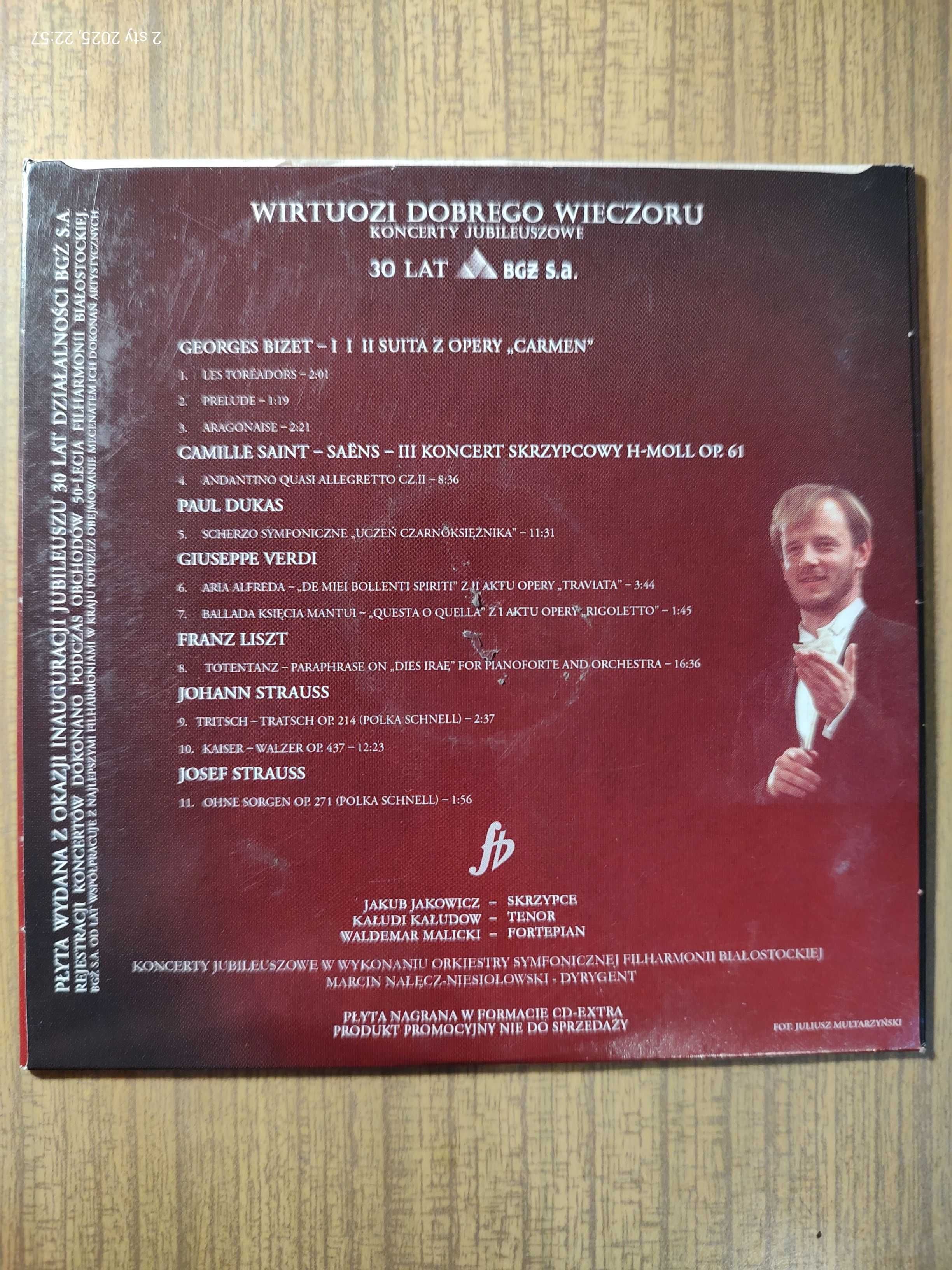 Płyta CD "Wirtuozi Dobrego Wieczoru"