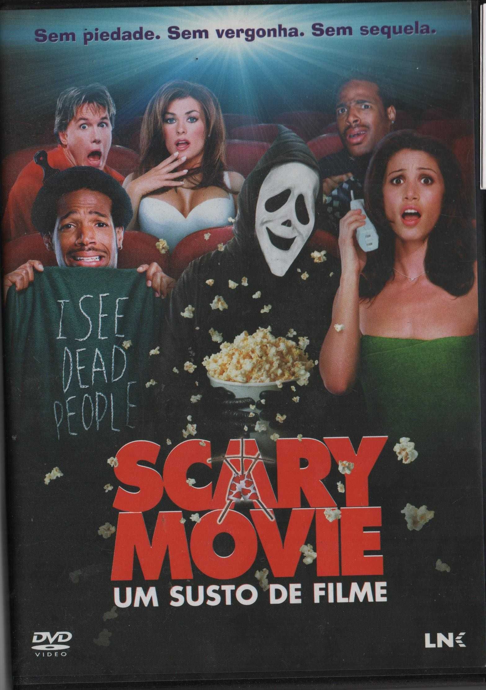 Dvd Scary Movie - Um Susto de Filme - comédia - Carmen Electra