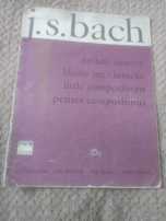 J. S. Bach, Drobne utwory, nuty