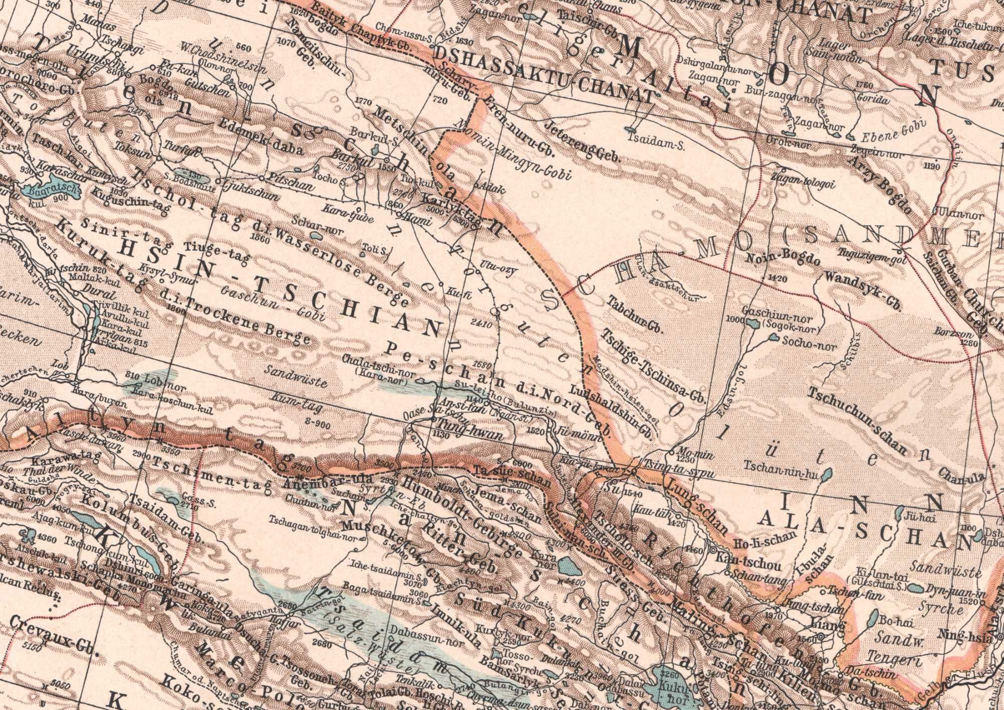 Japonia Korea Chiny Taiwan efektowna ck mapa 1902 r. autentyk