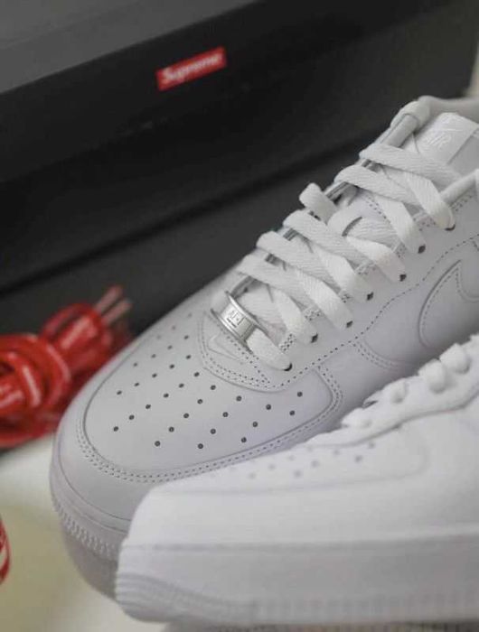 Buty Nike Air Force 1 Low Supreme White Rozmiar.40,5