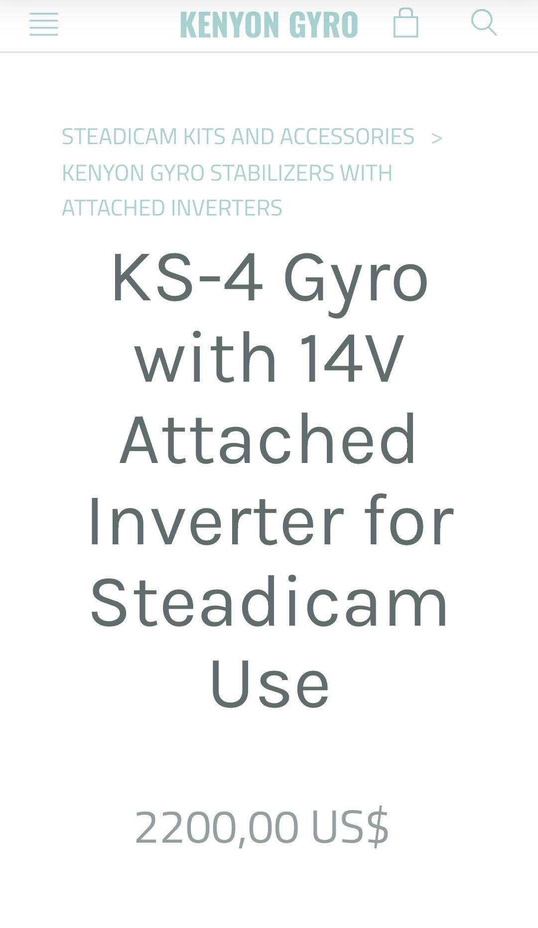 Kit Gyroscope Kenyon  KS-4 K Giroscópio