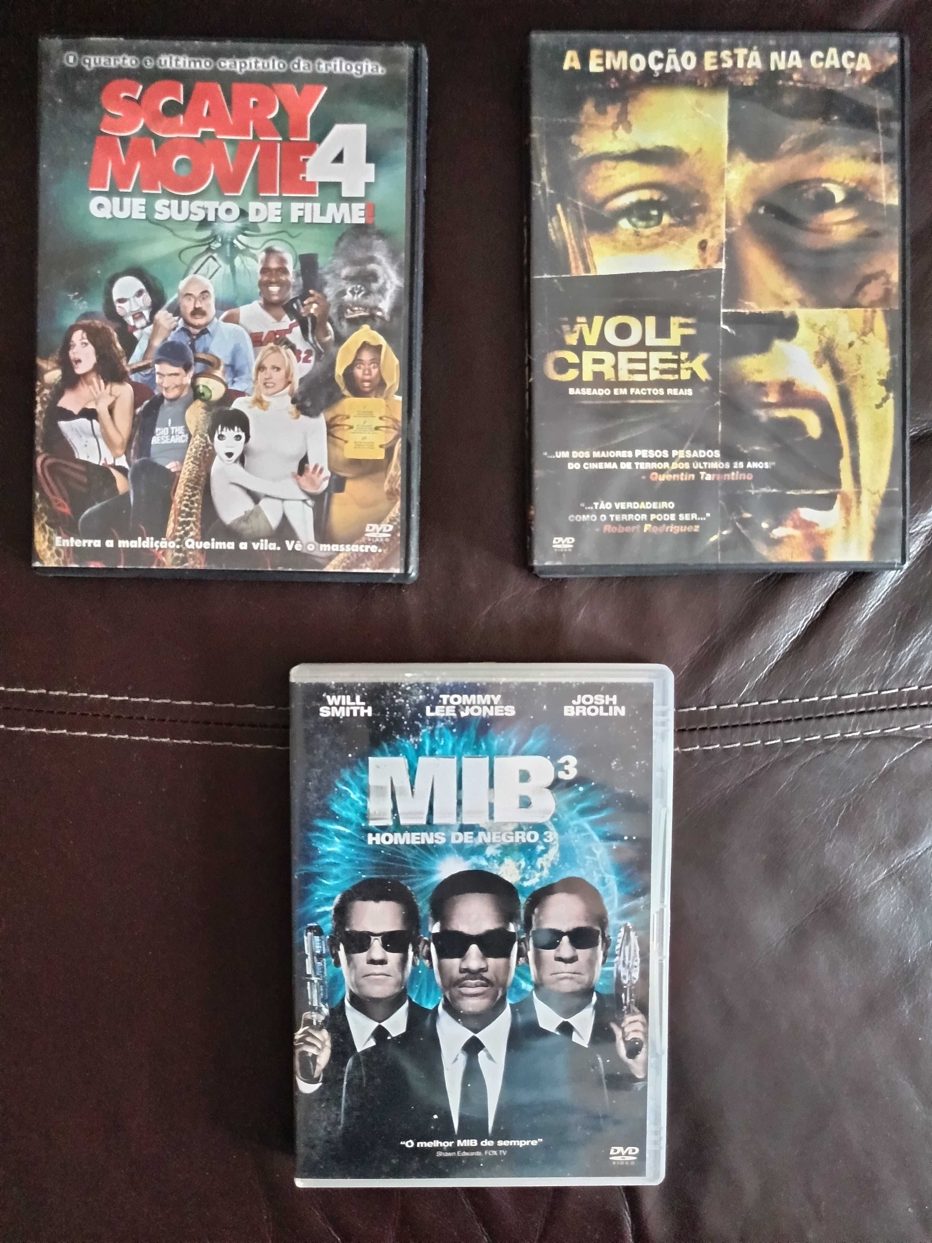 Vários filmes em DVD