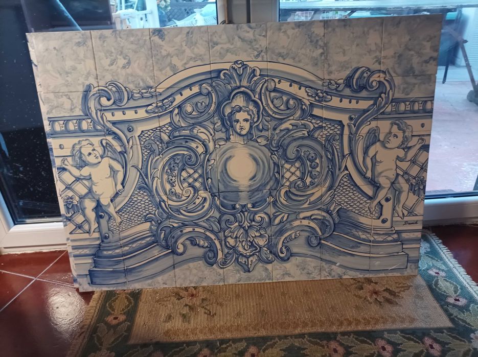Painel de azulejos
