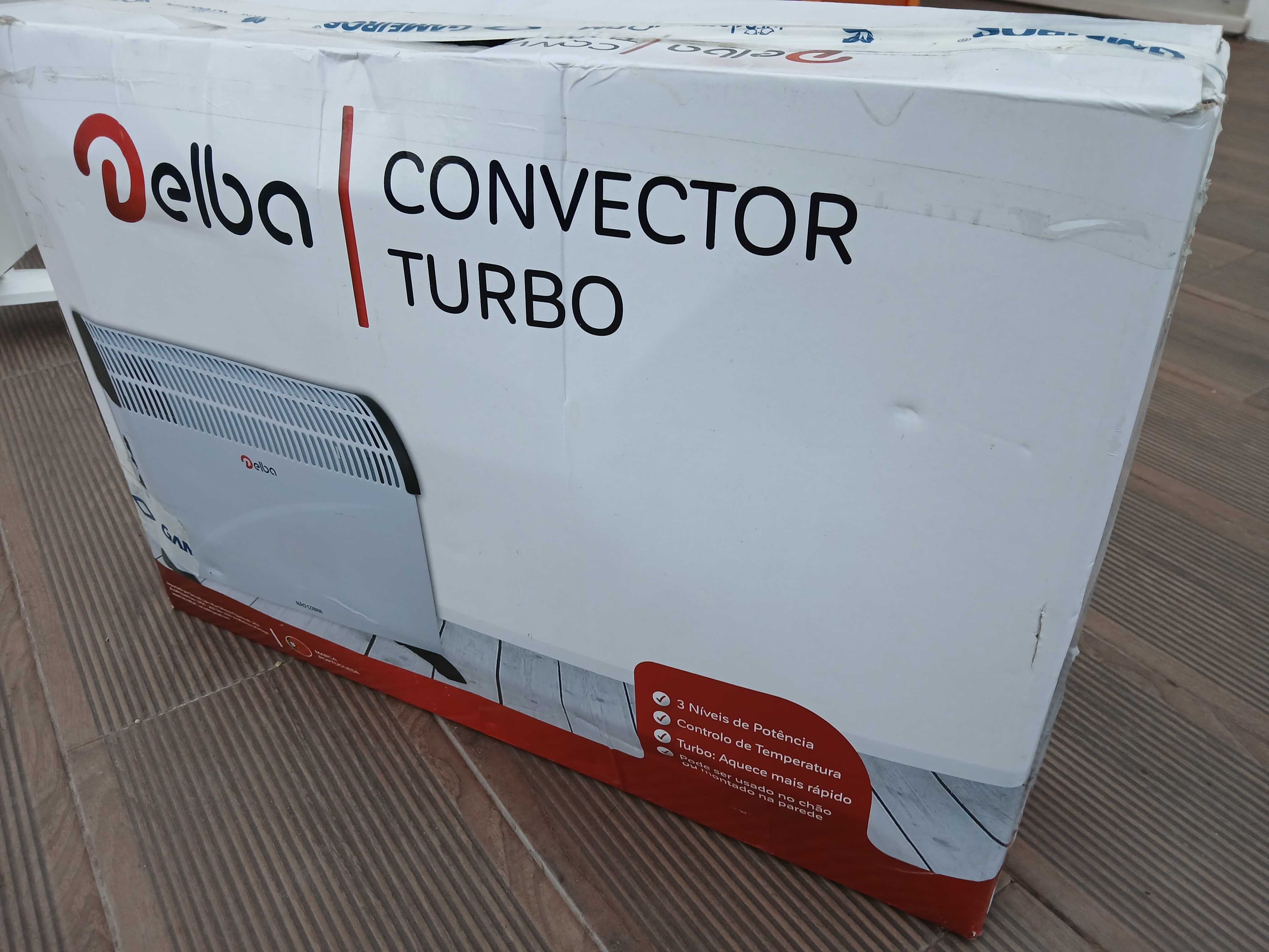 Convector Turbo Delba 2000W - Branco