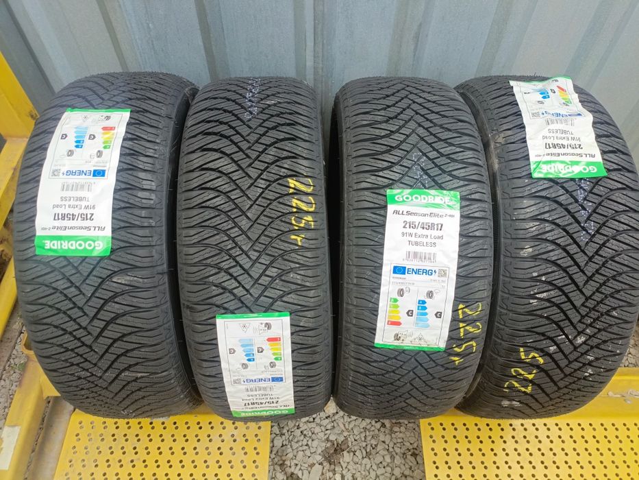 Nowe opony całoroczne wielosezonowe 215/45/17 Goodride 2025r