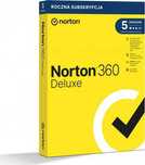 Norton 360 Deluxe na 5 urządzeń na 12 miesięcy. Wersja BOX