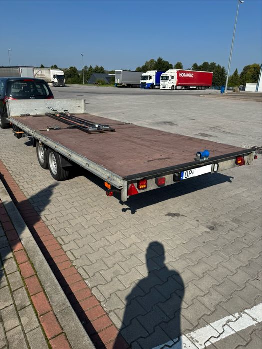 Przyczepa platforma samochodowa 2500 kg DMC BRENDERUP