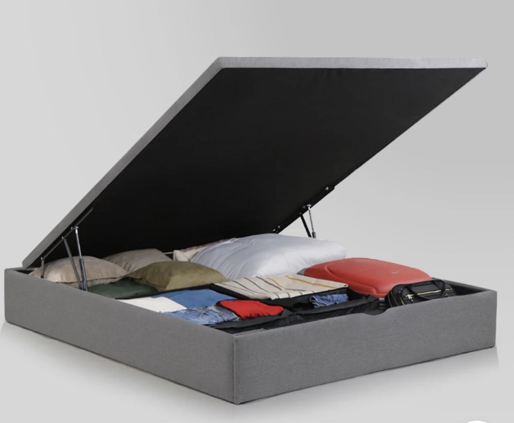 Cama Sommier de tampo elevatório com cabeceira | 160cm