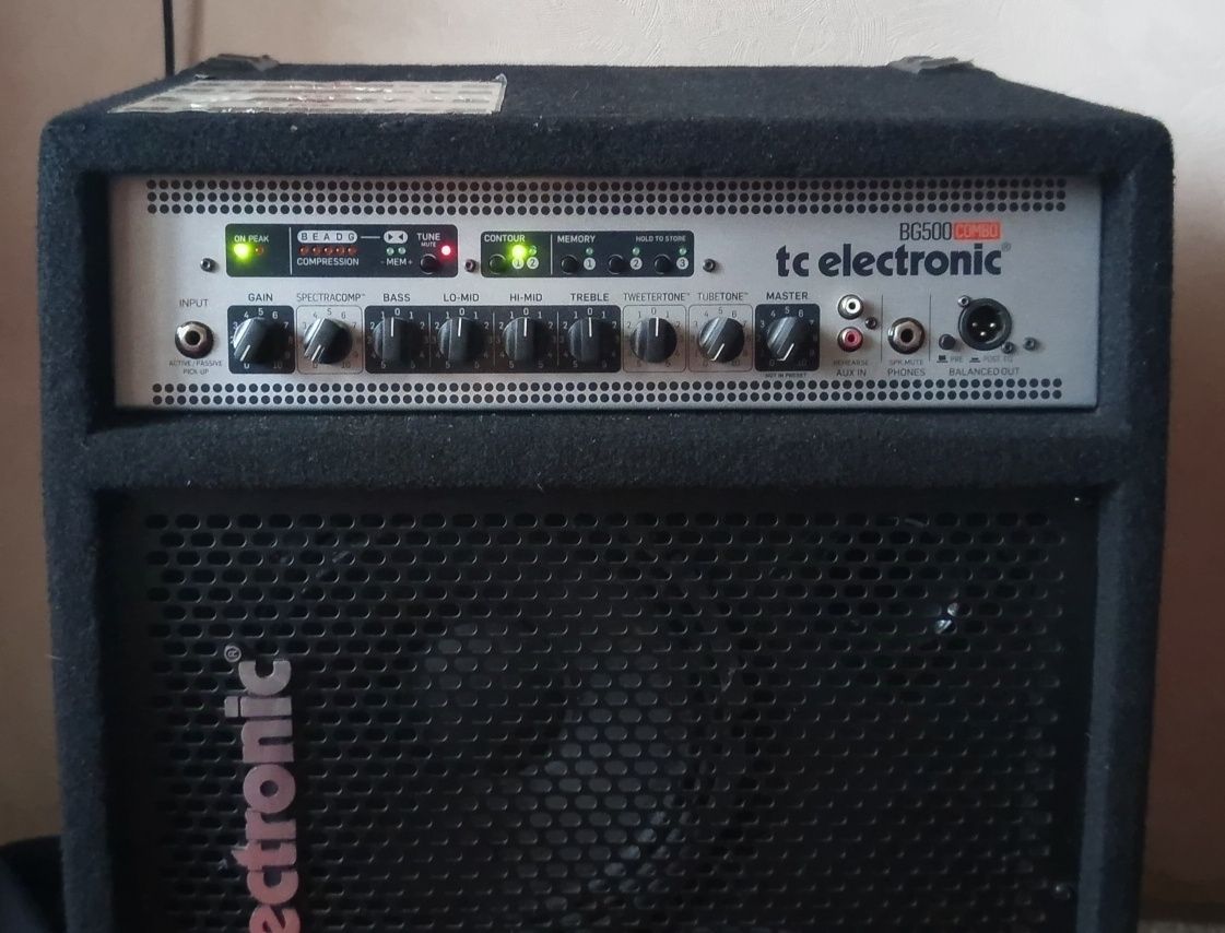 Комбо-усилитель для баса TC Electronic 500watt