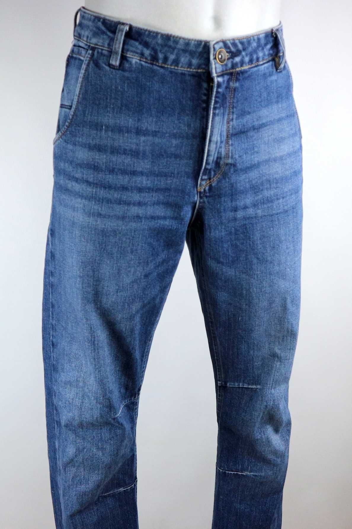 Engelbert Strauss POWERdenim spodnie jeansy robocze 48L pas 2 x 43 cm
