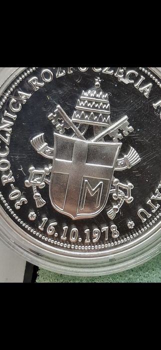 Medal J.PII 30ta rocznica pontyfikatu.