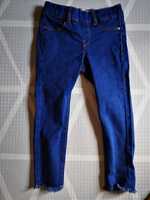 Spodnie jeansowe jegginsy 104-110 j. Nowe