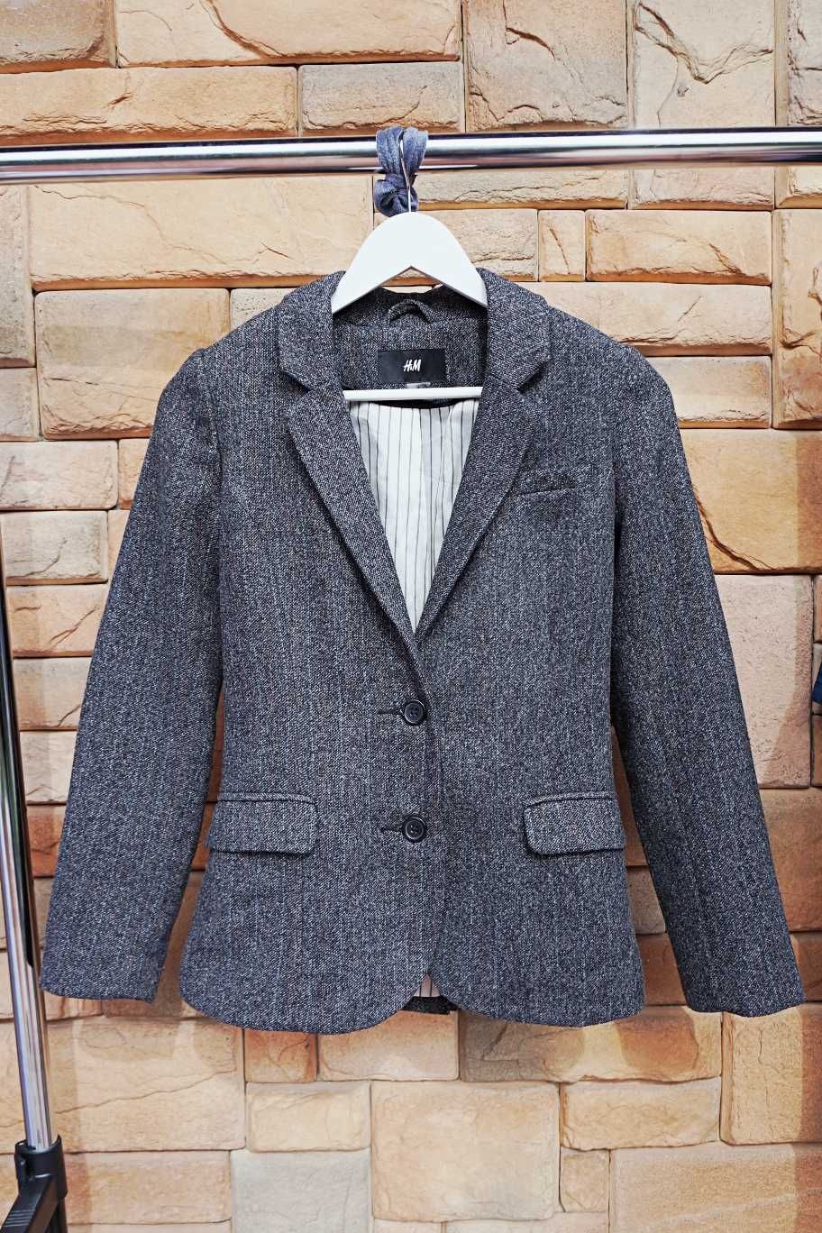 Melanżowa marynarka H&M - 34 / XS