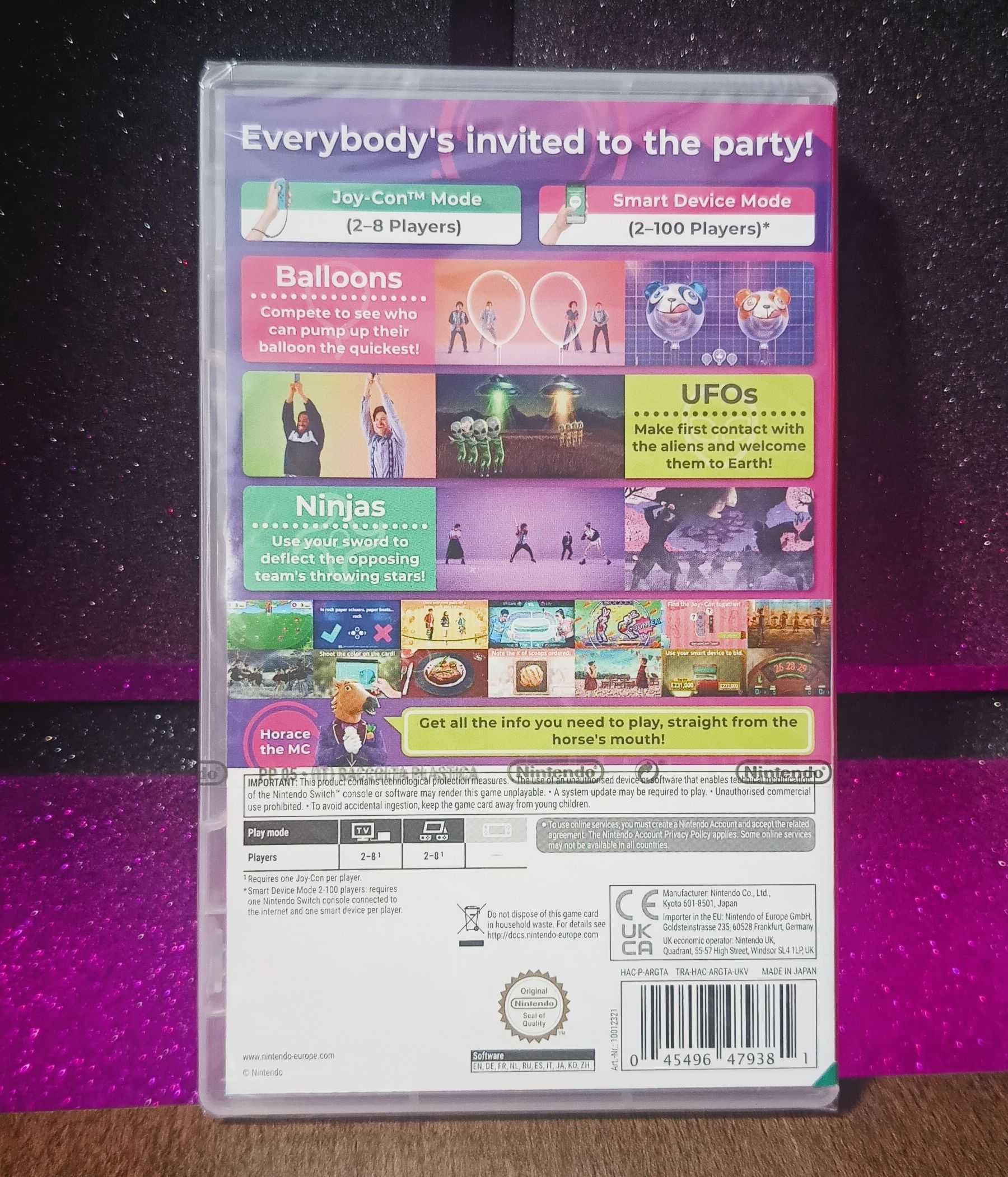 Everybody 1-2-Switch! Nintendo Switch - świetna gra imprezowa na dwóch