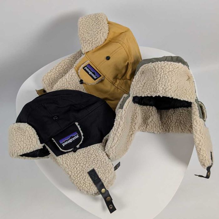 Шапка ушанка Patagonia, вушанка patagonia, ушанка патагония, шапка