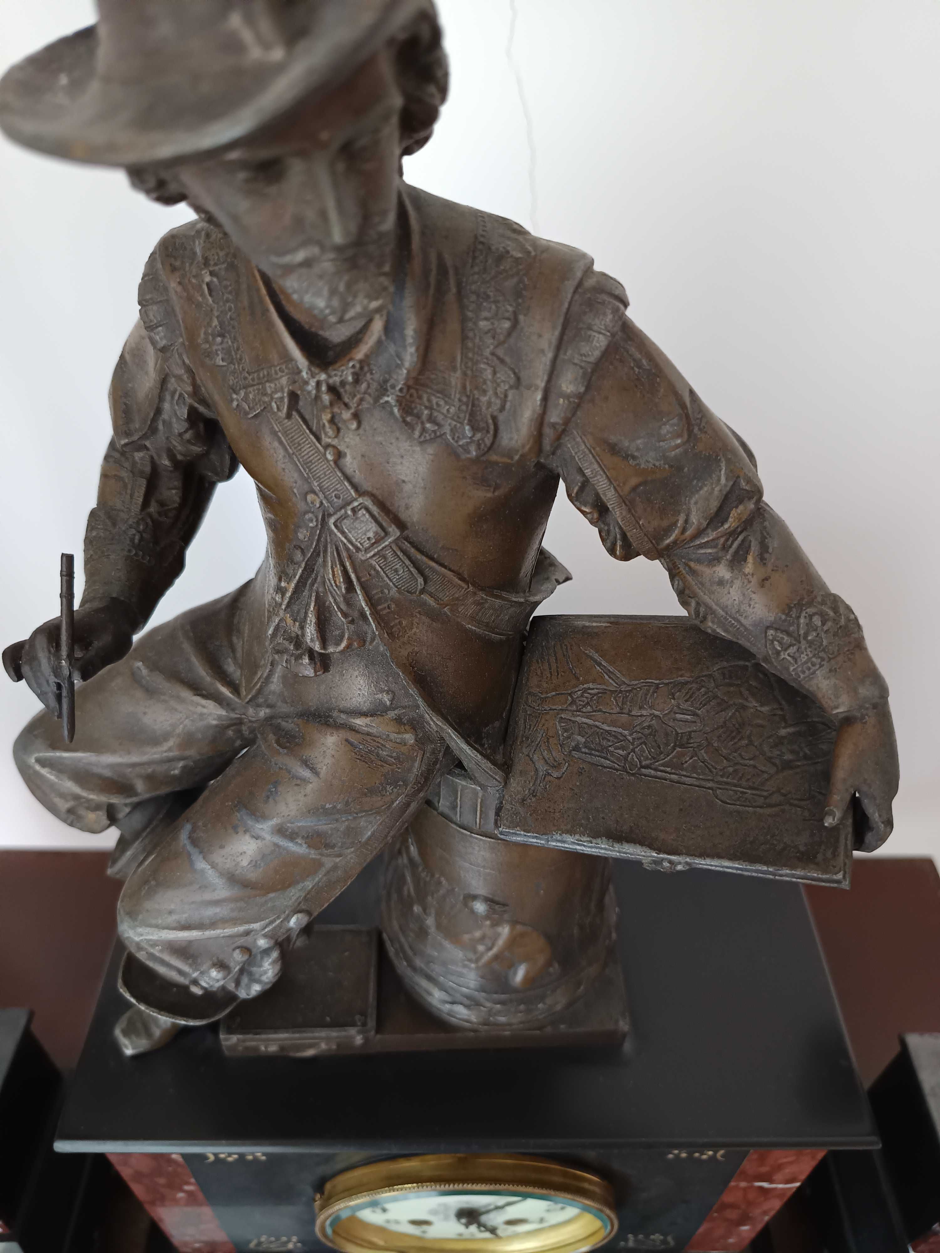 Relógio de lareira século XIX