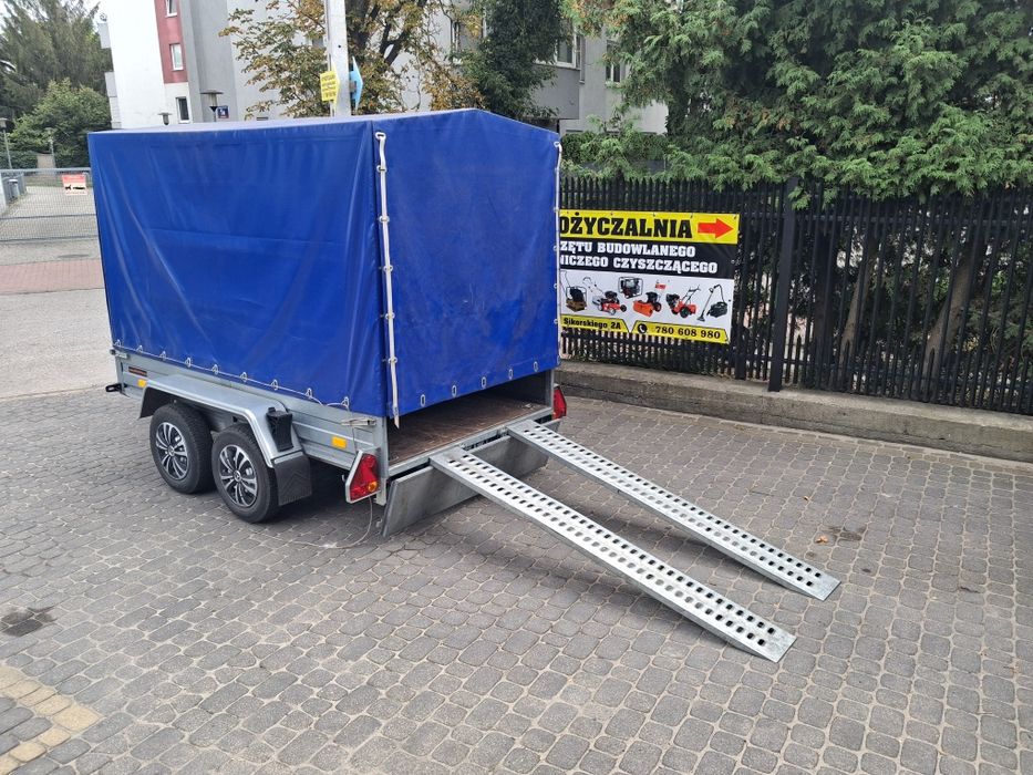Wypożyczalnia Przyczep Lawetowych – DMC 3500kg / 6m